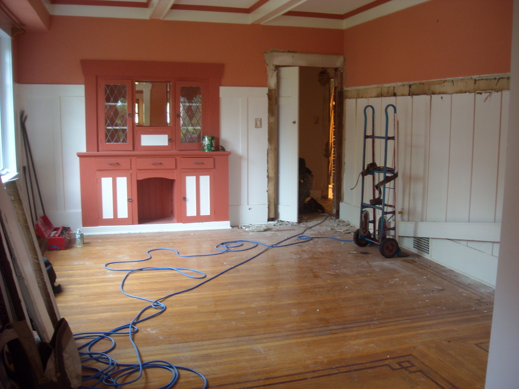 vancouver craftsman interior before renovation