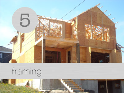 new home custom home vancouver bc framing the new home